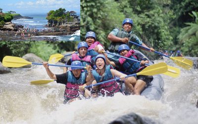 Ayung River Rafting + Tanah Lot Tour