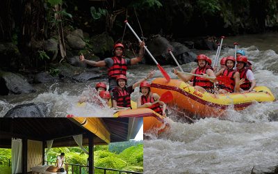 Ayung River Rafting + 2 Hours Spa