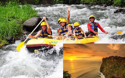 Ayung River Rafting + Uluwatu Sunset Tour